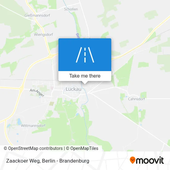 Карта Zaackoer Weg