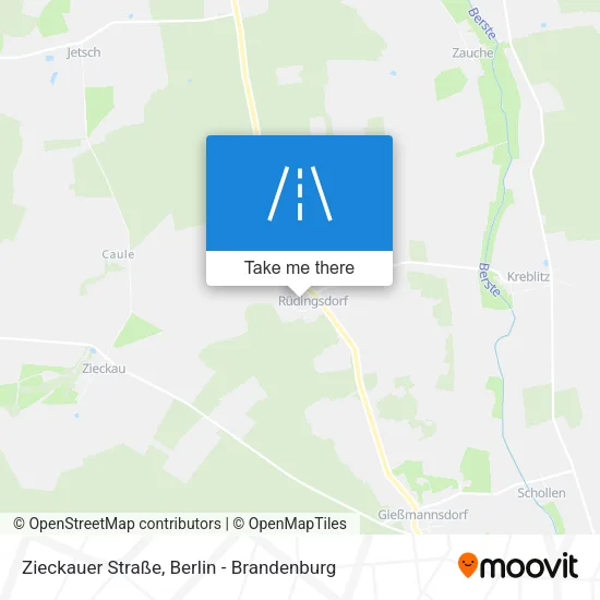 Карта Zieckauer Straße