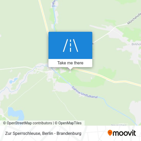 Zur Sperrschleuse map