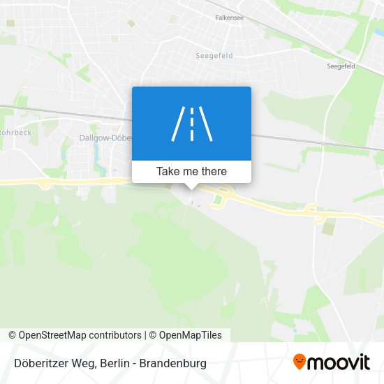 Döberitzer Weg map