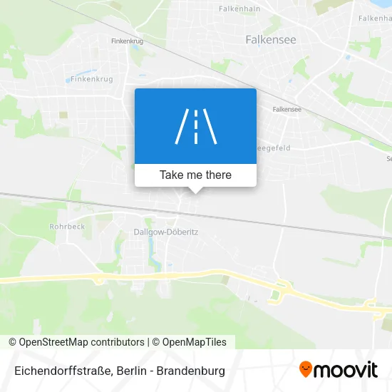 Карта Eichendorffstraße