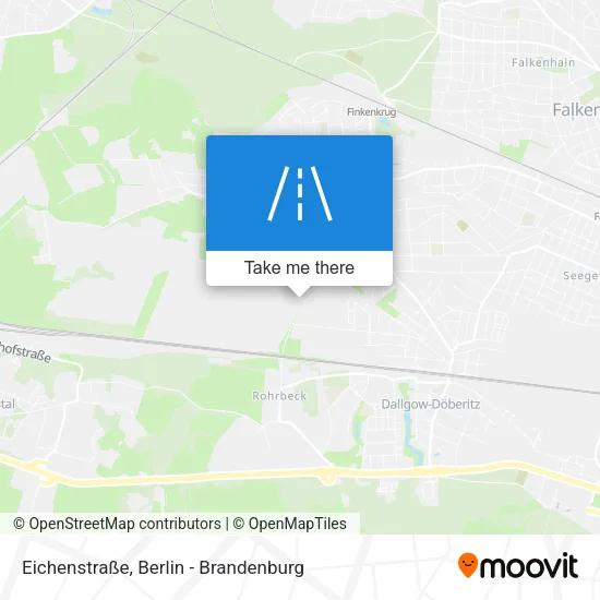 Карта Eichenstraße