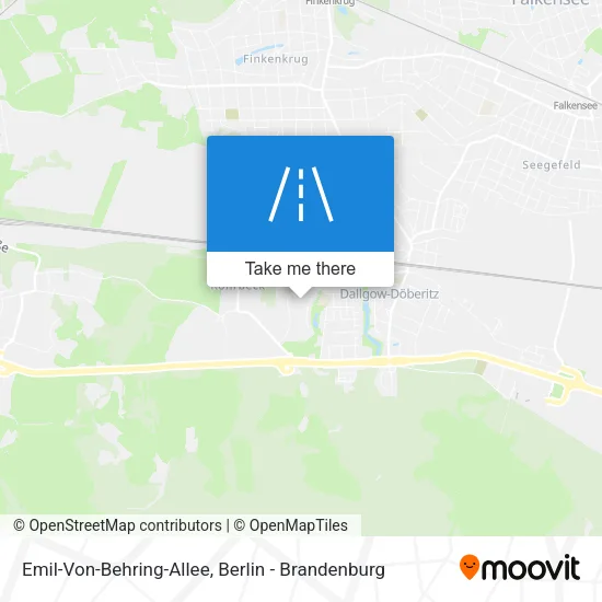 Карта Emil-Von-Behring-Allee
