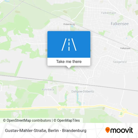 Карта Gustav-Mahler-Straße