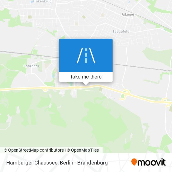 Hamburger Chaussee map