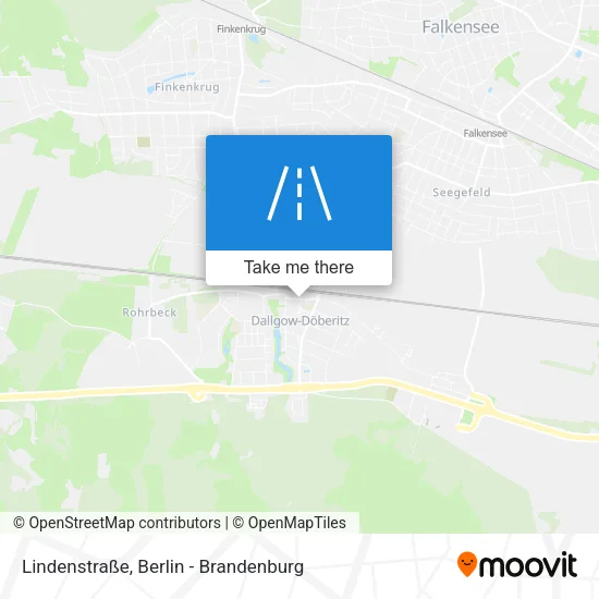 Карта Lindenstraße