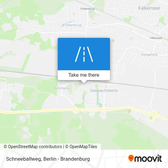 Карта Schneeballweg