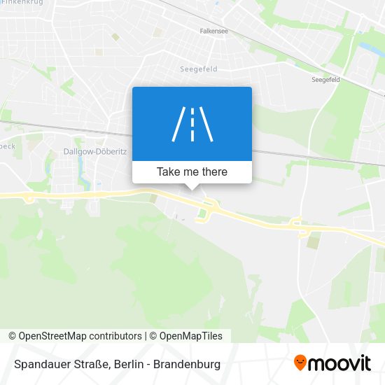 Spandauer Straße map