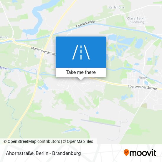 Ahornstraße map