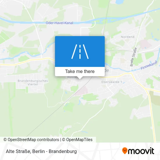 Alte Straße map