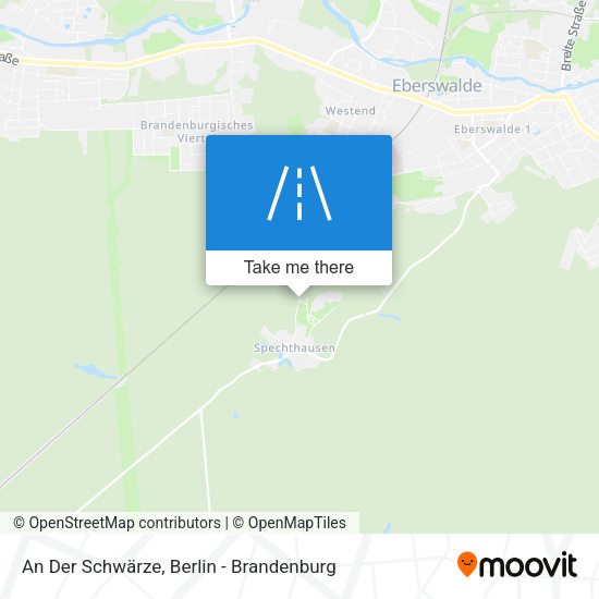An Der Schwärze map