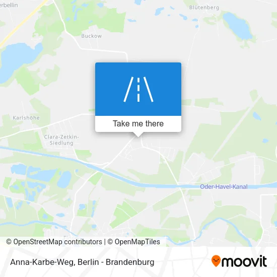 Карта Anna-Karbe-Weg