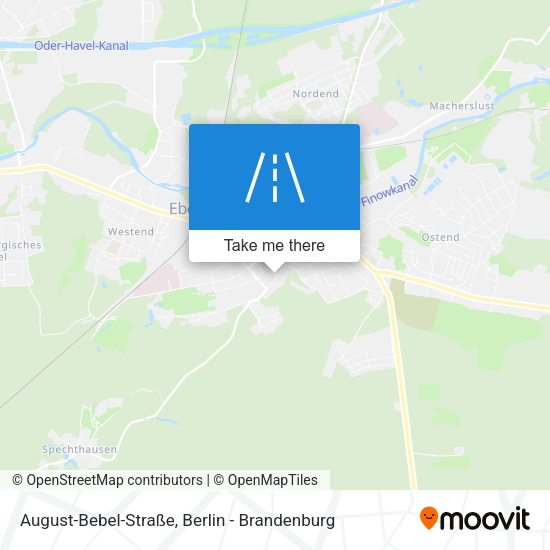 August-Bebel-Straße map