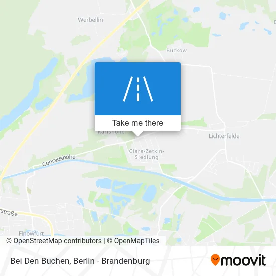 Bei Den Buchen map
