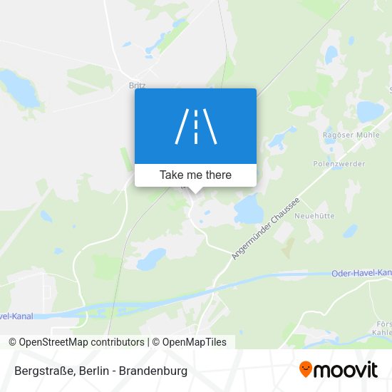 Bergstraße map