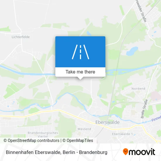 Карта Binnenhafen Eberswalde