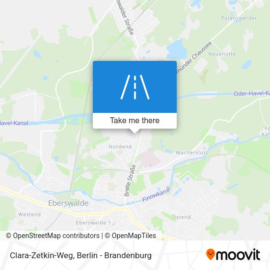 Clara-Zetkin-Weg map