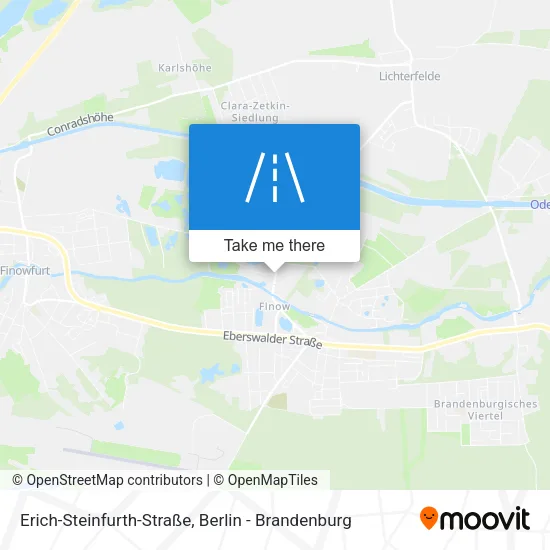Карта Erich-Steinfurth-Straße