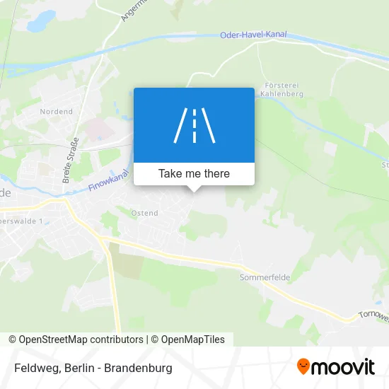 Карта Feldweg