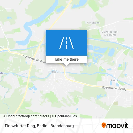 Карта Finowfurter Ring