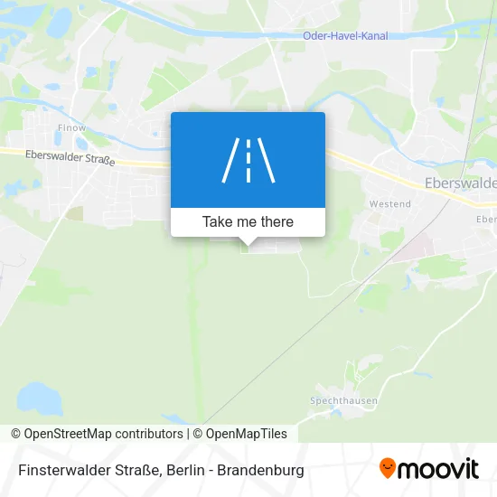 Finsterwalder Straße map