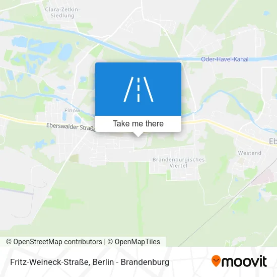 Карта Fritz-Weineck-Straße