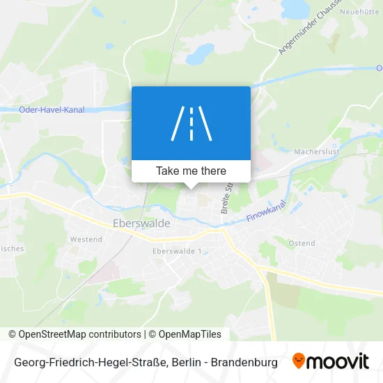 Карта Georg-Friedrich-Hegel-Straße