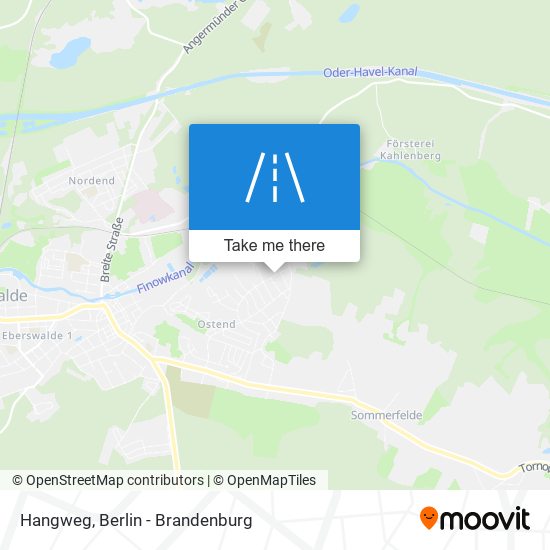 Hangweg map