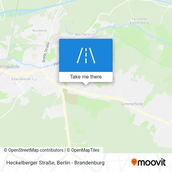 Карта Heckelberger Straße