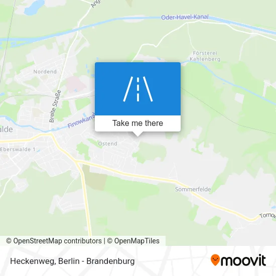 Карта Heckenweg