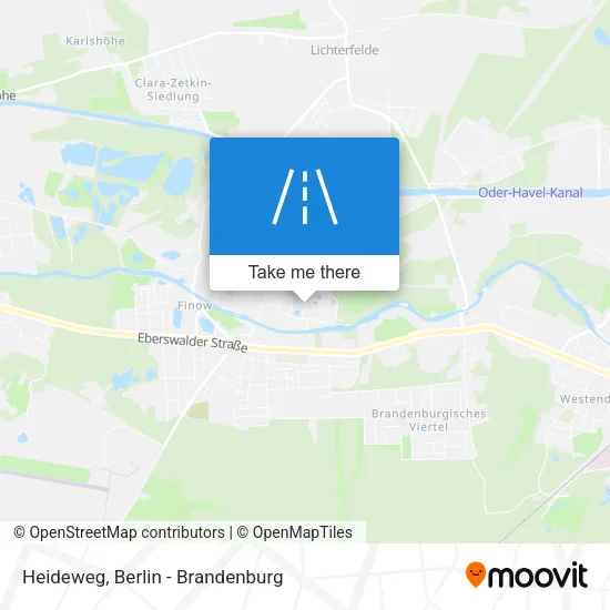 Карта Heideweg