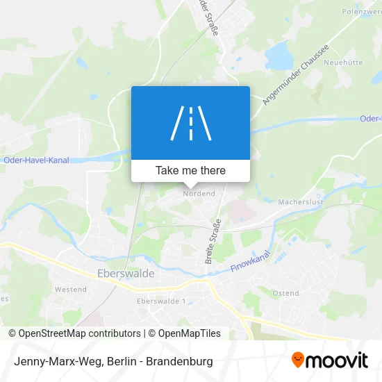 Карта Jenny-Marx-Weg