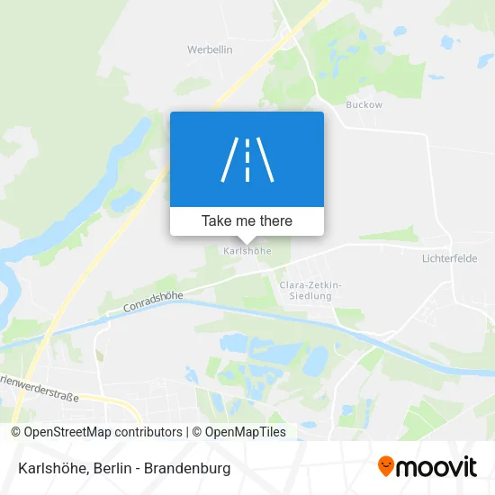 Карта Karlshöhe