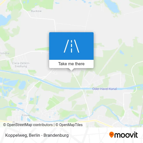 Koppelweg map
