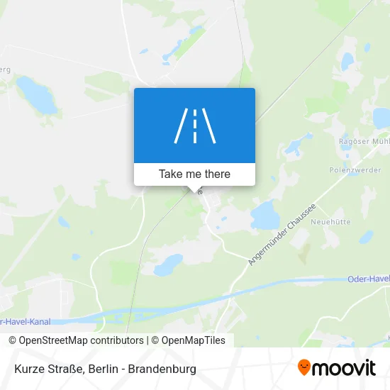 Карта Kurze Straße