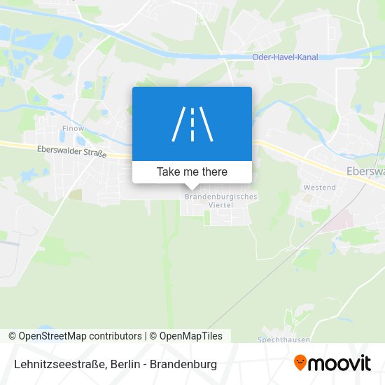 Lehnitzseestraße map