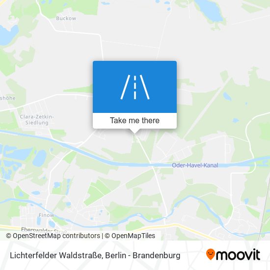 Lichterfelder Waldstraße map