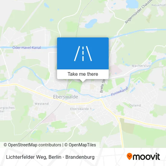 Карта Lichterfelder Weg