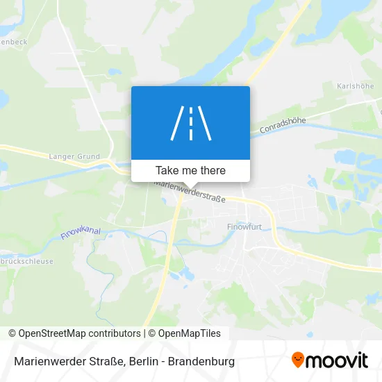 Карта Marienwerder Straße