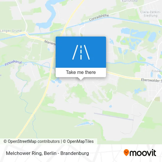 Карта Melchower Ring