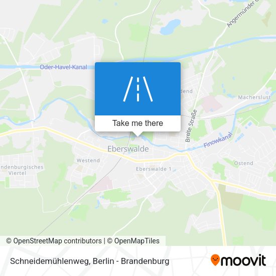 Schneidemühlenweg map