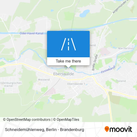 Карта Schneidemühlenweg