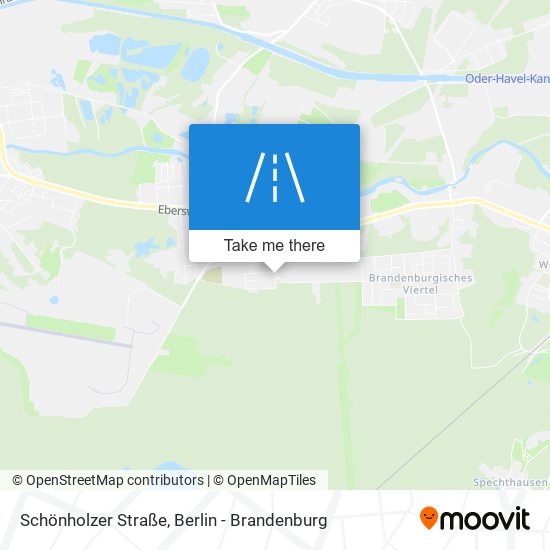 Карта Schönholzer Straße