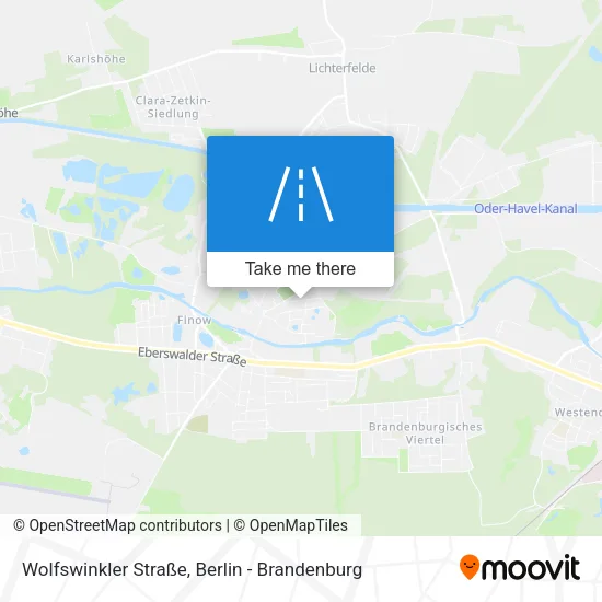 Карта Wolfswinkler Straße