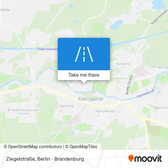 Карта Ziegelstraße