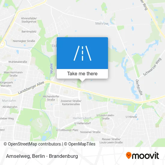 Карта Amselweg