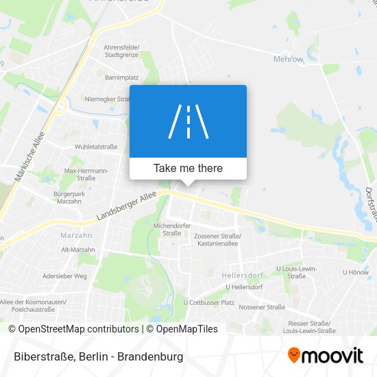 Biberstraße map