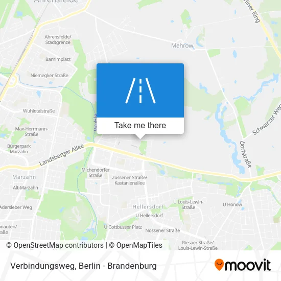 Карта Verbindungsweg