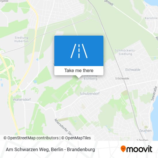 Am Schwarzen Weg map
