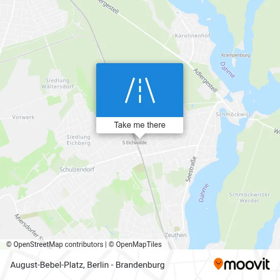 August-Bebel-Platz map